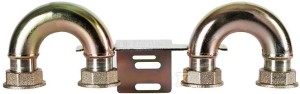 Monozłacze gazomierza G4/6,5/4", kolano obustronne    08-20-0004-23 w
