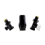 Zestaw Termostatyczny Heatbase Standard Prosty Czarny 