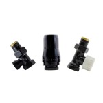 Zestaw Termostatyczny Heatbase Standard Prosty Czarny  Mat