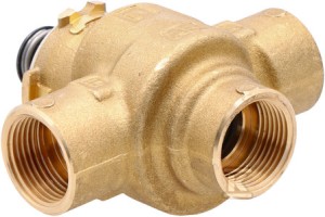 Zawór dzielący, 3 drożny, 3/4", gwint wewnętrzny, kvs = 7