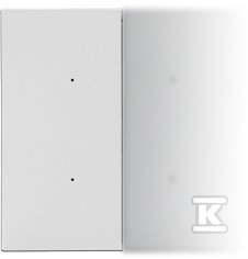 Klawisz połówkowy bez piktogramu do produktów elektronicznych: Jasnoszary mat, SIMON55