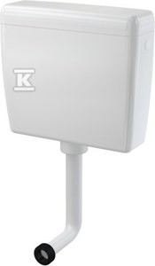 Zbiornik WC Alca Uni Start / Stop zawór napełniający 1/2"