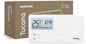 AURATON Tucana - Tygodniowy, przewodowy regulator temperatury, (następca modelu 2025)