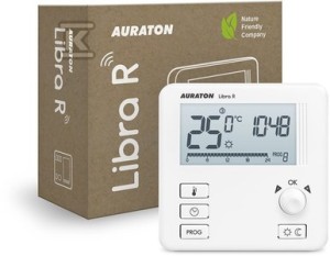 AURATON Libra R - Tygodniowy, bezprzewodowy regulator temperatury (nadajnik), (następca