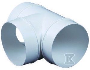 Trójnik kanału okrągłego (fi 100)    KO100-26 w