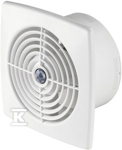Wentylator wyciag.RETIS WR125R - CZUJNIK RUCHU    WR125R