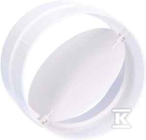 Łącznik kan.okrą.z zaw.zwr.(fi 100)    KO100-22