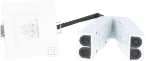 Oprawa awaryjna LED, LOVATO P ECO 3W 6000K 1h, jednozadaniowa,