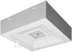 Oprawa awaryjna LED, LOVATO N ECO 3W 6000K 1h, jednozadaniowa
