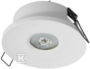 Oprawa AXP IP65/20 ECO LED 3W 330lm (optyka otwarta) 1h