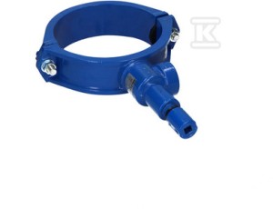Nawiertka przyłączeniowa DN225x50 do rur PVC/PE (samonawiercająca), PN10, GJL-żeliwo szare