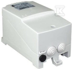 Transformator jednofazowy PVS 100 230/24V IP54 obudowany z zabezpieczeniem o