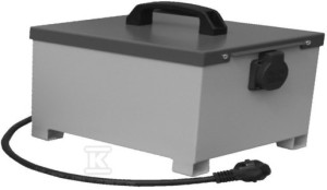 Transformator jednofazowy PFN4201/2801 230/230V IP44 separacyjny obudowany przenośny