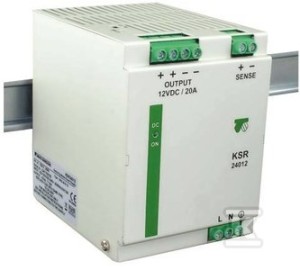 Zasilacz impulsowy KSR 24024 230/ 24VDC 10,0A na szynę DIN