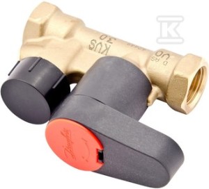 Zawór odcinający DN25 RP1" LENO MSV-S    003Z4013