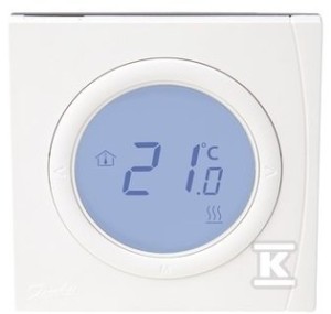 Termostat pokojowy BasicPlus2 WT-D z wyświetlaczem, napięcie zasilania 230V, zakres