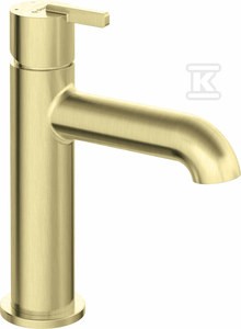 Bateria umywalkowa Silia, złoto szczotkowane   &nbsp;BQS_R20M w