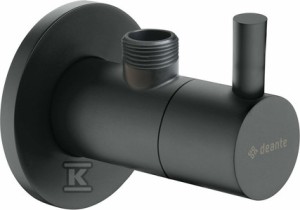 Zawór kątowy z głowicą ceramiczną 1/2" - 3/8" - okrągły,
