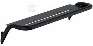 Półka ścienna Silia, nero   &nbsp;ADI_N511