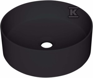 Umywalka granitowa nablatowa Silia, nero   &nbsp;CQS_NU4S w
