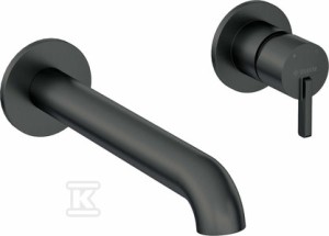 Bateria umywalkowa podtynkowa Silia, nero   &nbsp;BQS_N54L w