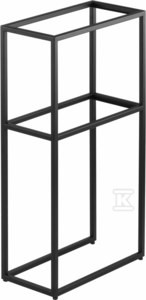 Słupek łazienkowy - system modułowy Correo, nero