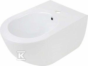 Bidet wiszący Peonia, biały   &nbsp;CDE_6BPW