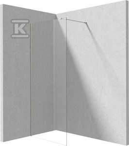 Ścianka prysznicowa walk-in Prizma, chrom   &nbsp;KTJ_038P w