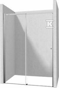 Drzwi prysznicowe 180 cm - przesuwne Kerria Plus, chrom o