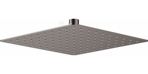 Głowica prysznicowa stalowa - 250x250 mm Cascada, titanium
