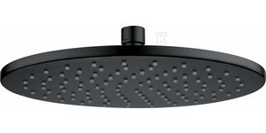 Głowica prysznicowa okrągła - 250 mm Cascada, nero