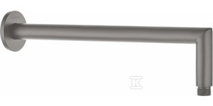 Wylewka prysznicowa ścienna - 400 mm Cascada, titanium