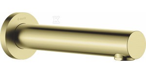 Wylewka wannowa - 200 mm Cascada, złoto szczotkowane