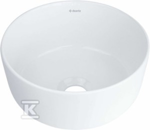 Umywalka ceramiczna nablatowa Jasmin, biały   &nbsp;CDJ_6U2S w