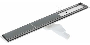 Odpływ liniowy podłogowy 60 cm - Odwracalny, stal