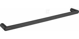 Wieszak ścienny na ręcznik Round - 60 cm, nero o