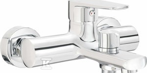 Bateria wannowa Tubo, chrom   &nbsp;BUT_010M