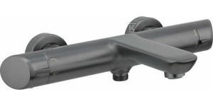 Bateria wannowa ścienna Arnika, titanium   &nbsp;BQA_D10M w