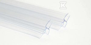 Uszczelki systemu Kerria Plus do szyb 6 mm, pl_transparentny o