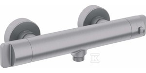 Bateria prysznicowa termostatyczna, stal szczotkowana   &nbsp;BCH_F4BT w