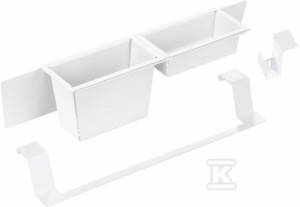 Zestaw akcesoriów do zlewozmywaka Magnetic, bianco   &nbsp;ZZMKA11O