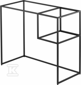 Konsola łazienkowa stojąca modułowa - 90x40 cm Correo, nero o