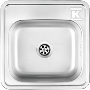 Zlewozmywak stalowy 1-komorowy Techno, dekor   &nbsp;ZMU_3100 w
