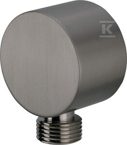Przyłącze kątowe Cascada, titanium, okrągłe   &nbsp;NAC_D54K w