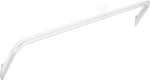 Wieszak na ręcznik Silia, ścienny 615 mm, bianco