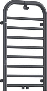 Grzejnik łazienkowy SILIA titanium mat, 85 cm x 500 mm