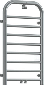 Grzejnik łazienkowy SILIA stalowy mat, 85 cm x 500 mm