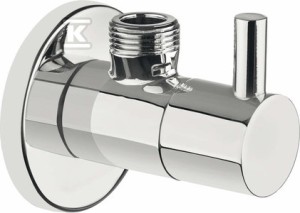 Zawór kątowy z głowicą ceramiczną 1/2" - 1/2", chrom o