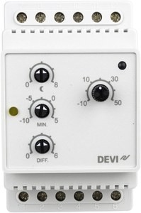 Termostat DEVIreg-316 montaż na listwie    140F1075 w