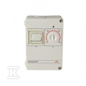 Termostat DEVIreg-610 natynkowy hermetyczny IP44    140F1080 w